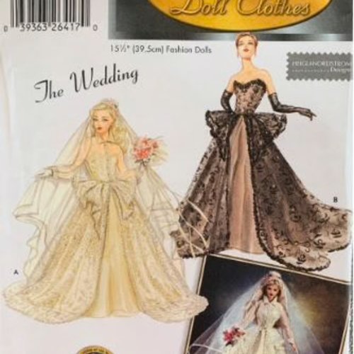 Magazine simplicity vintage.,modèles vêtements barbie de couture-coupe.pattern anglais,,format pd