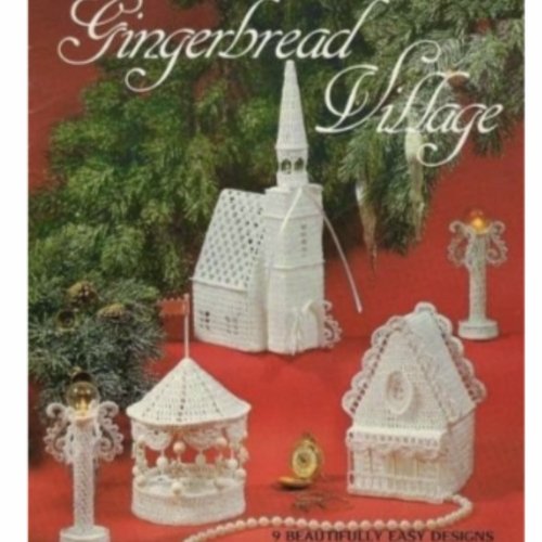 Magazine vintage pdf. modèles deco noël coton blanc au crochet .patterns, tutoriels anglais  + légende symbole anglaise française