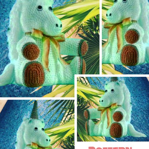 Amigurumi,modèle peluche unicorn  au crochet.pattern tutoriels anglais en pdf  + légende symbole anglais français