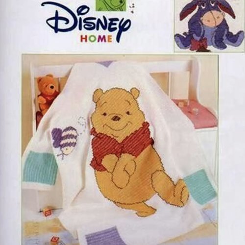 Magazine vintage pdf. modèles 4 couverture pour enfant , personnages disney  au crochet tutoriels  anglais  format pdf