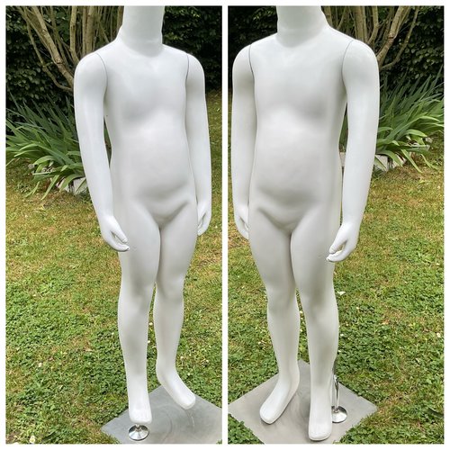 Mannequin enfant/fille (environ 100 cm)position 2x1