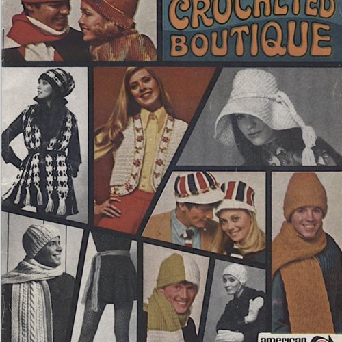 Pdf.magazine vintage en pdf. modèles au crochet .patterns, tutoriels anglais  + légende symbole anglaise française