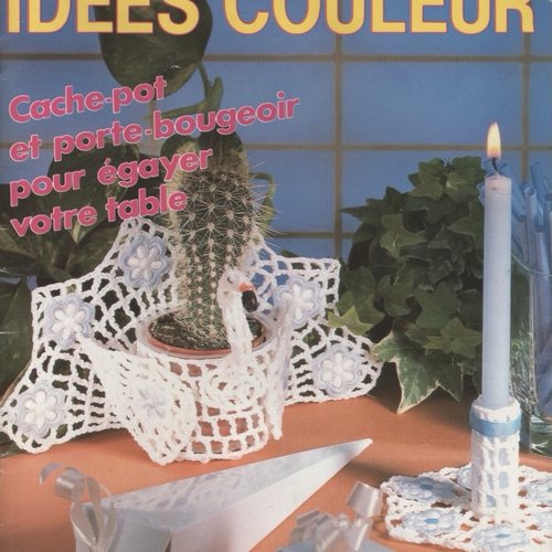 Pdf.grande magazine 1000 mailles en format pdf.modeles petites cadeaux au crochet coton blanc