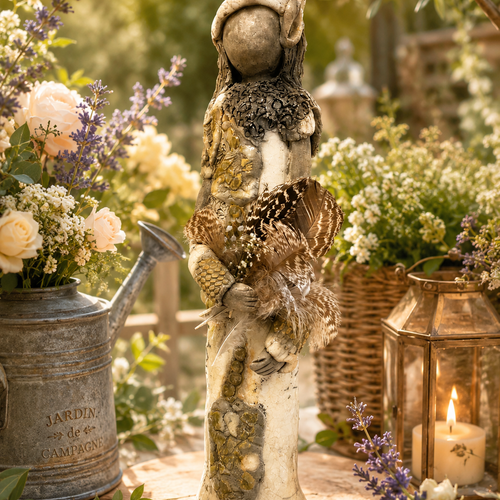 Sculpture raku