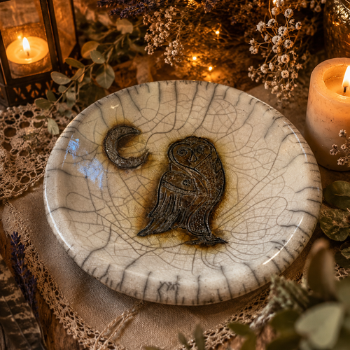 Assiette raku