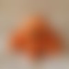Porte clé pieuvre orange