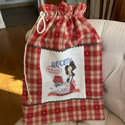 Sac à pain « l’alsacienne »
