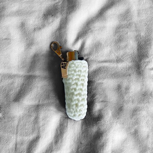 Housse briquet unicolore - ecru