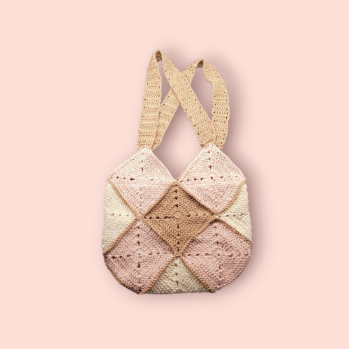 Sac crochet romantique