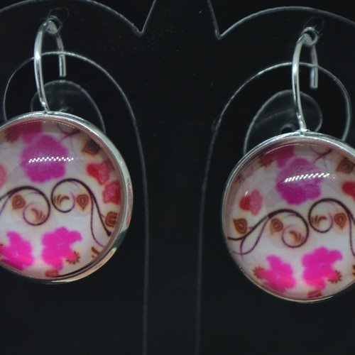 Boucles d'oreilles cabochon