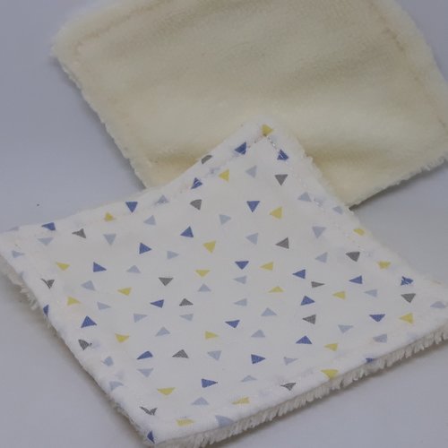 Lingettes lavables / réutilisables