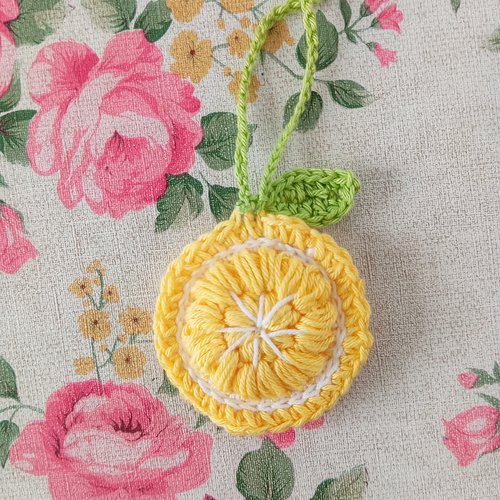 Bijou de sac citron
