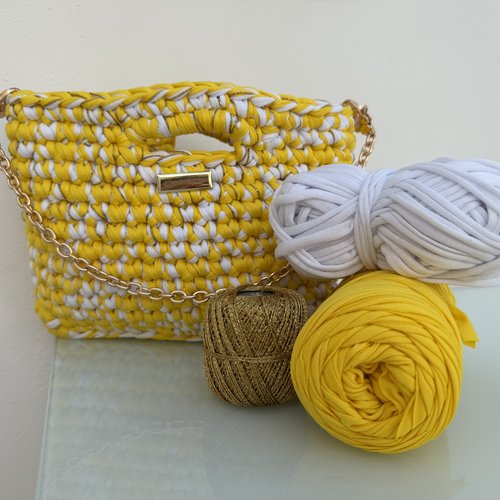 Sac au crochet fait main