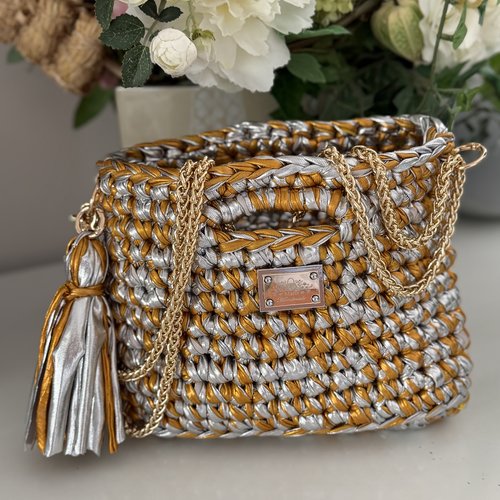 Sac au crochet fait main