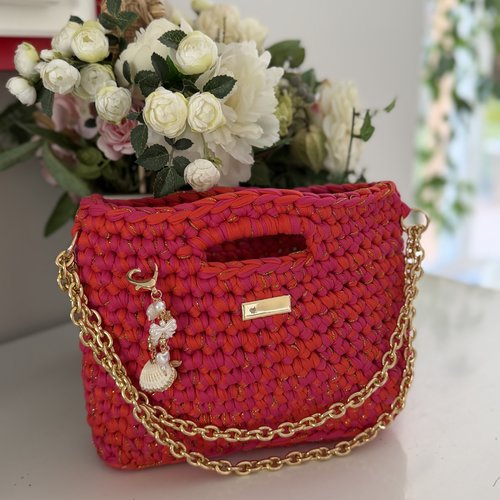 Sac au crochet fait main