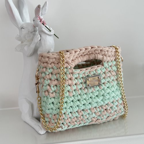 Sac au crochet fait main