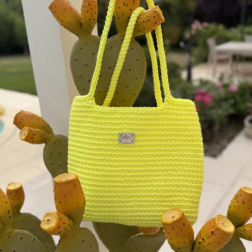Cabas capri au crochet