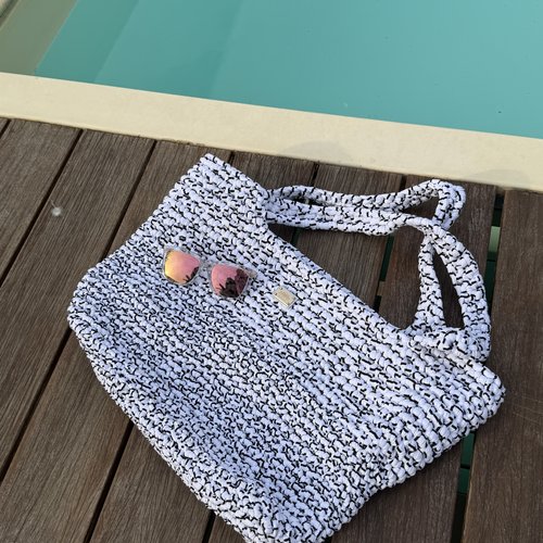 Sac cabas au crochet