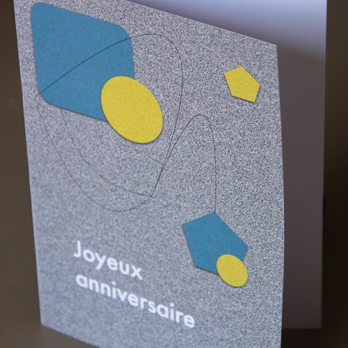 Carte Anniversaire Grand Format Creation Originale Un Grand Marche