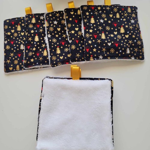Panier et lingettes noël