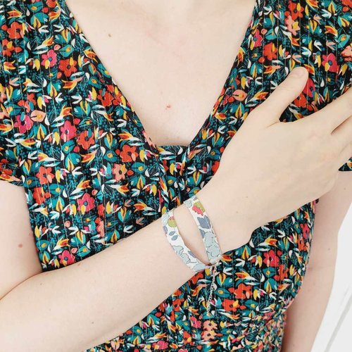 Bracelet tissu liberty