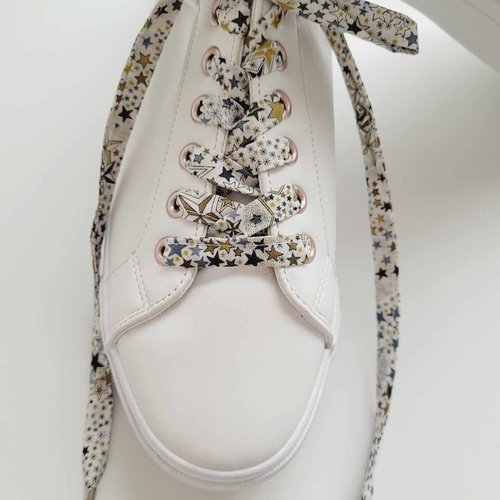 Lacets liberty étoiles