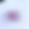 Perle à facettes bicolore rose fuchsia
