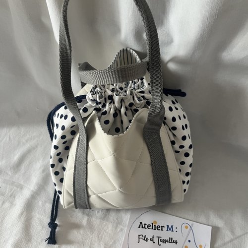 Sac seau "le céleste"