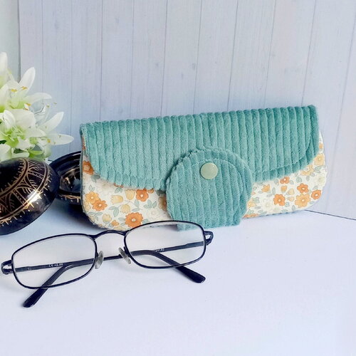 Etui à lunettes,  pochette en tissu