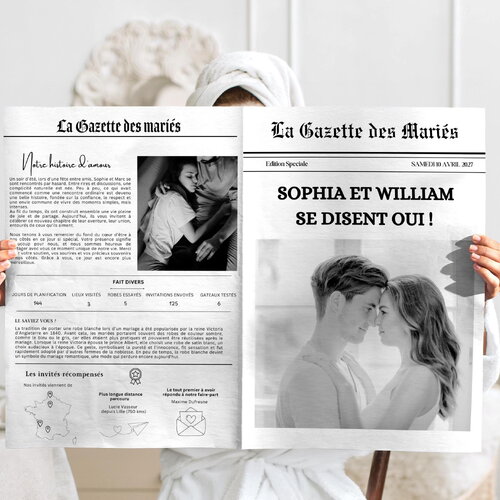 Mariage : gazette des mariés français