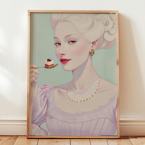 Poster gateau, baroque rococo