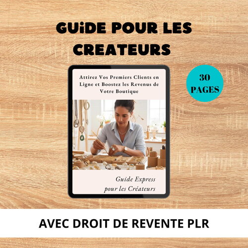 Ebook à revendre : le guide express pour créateurs