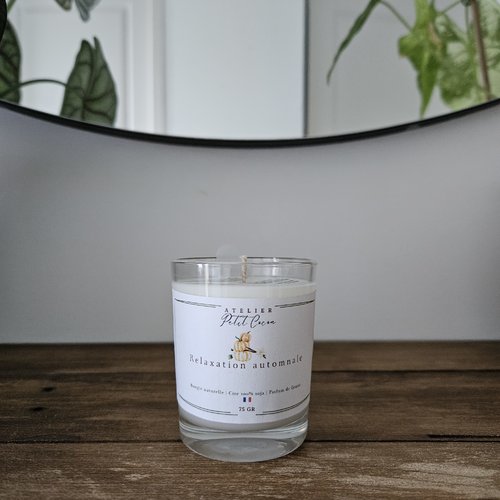 Bougie relaxation automnale 75 gr