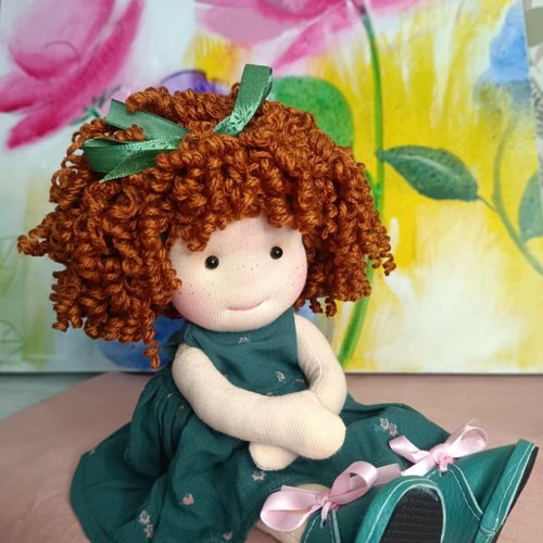 Poupée en tissus fait main