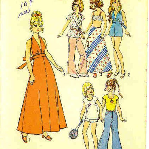 Magazine simplicity vintage ans 1960,modèles vêtements barbie, poupée vêtements patron de couture-coupe.patterns français, anglais,pdf