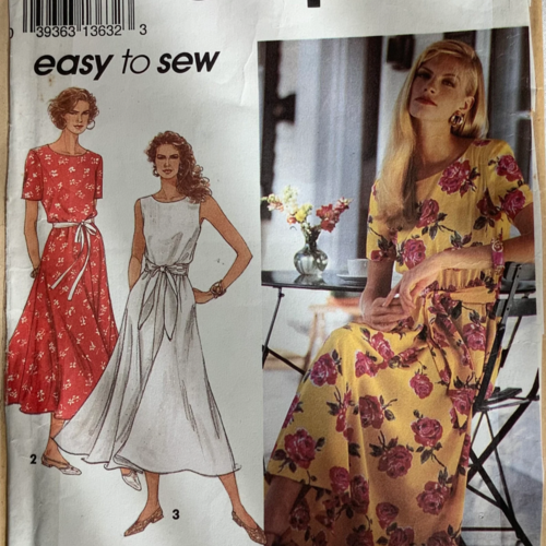 Vintage ans 70. magasin - paquet simplicity,3 patrons pour couture,papier marron ,modèles robes pour femme