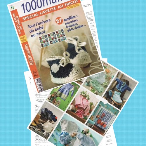 Magazine 1000 mailles en format pdf