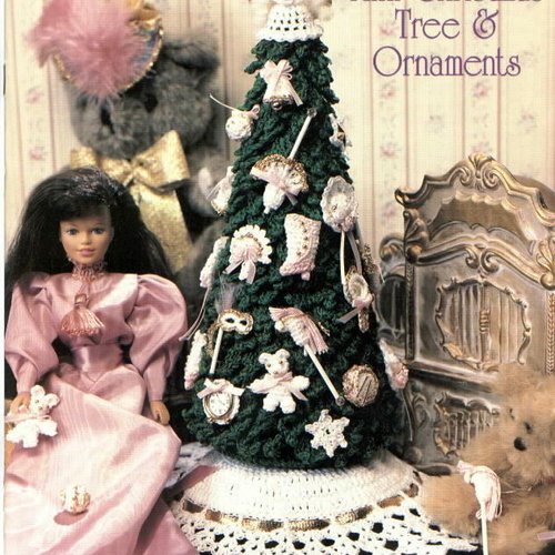 Vintage.magazine en format pdf,modèles sapin de barbie  et petits  décorations pour noël au crochet .patterns,tutoriels en anglais