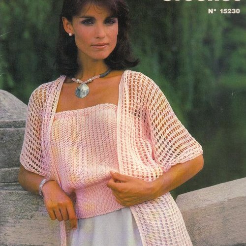 Magazine vintage ans 70 . vintage en pdf. modèles au crochet .patterns, tutoriels anglais  + légende symbole anglaise française