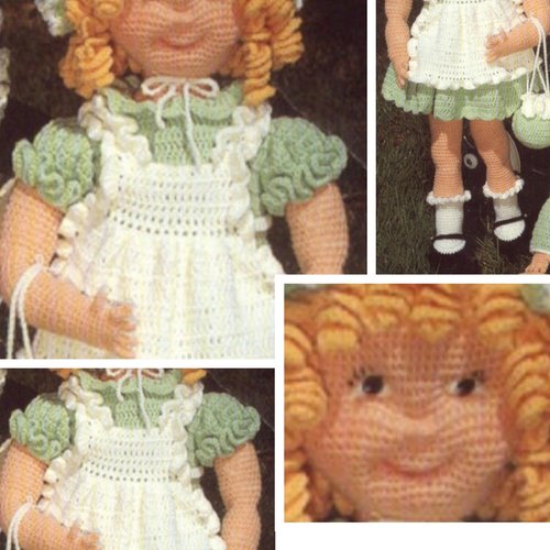 Amigurumi.modele poupée coquine au crochet. tutoriels,pattern anglais format pdf