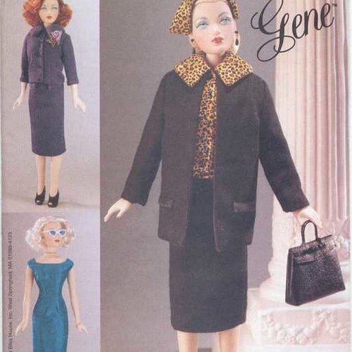 Magazine vogue vintage en format pdf modèles vêtements barbie,  patron de couture-coupe,tutoriels français,anglais,pdf anglais