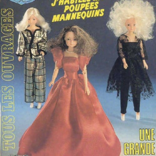 Magazine pooly pour poupée mannequin,vintage en format pdf modèles vêtements barbie,  patron de couture-coupe,tutoriel français pdf