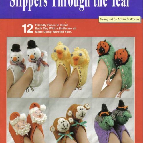 Magazine format pdf.vintage en pdf. modèles chaussures amigurumis pour enfant ,crochet .patterns, tutoriels anglais  format pdf