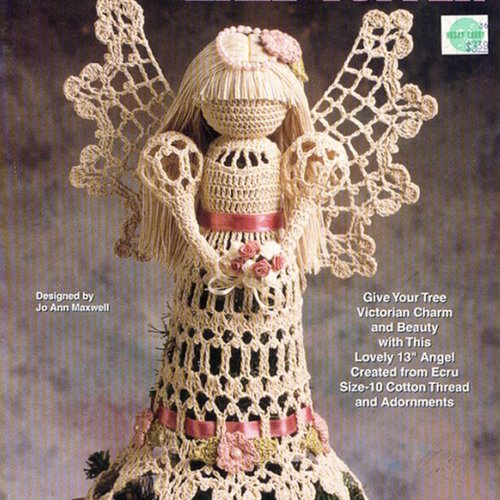 Vintage .modèle poupée ange au crochet.pattern avec tutoriels anglais  format pdf