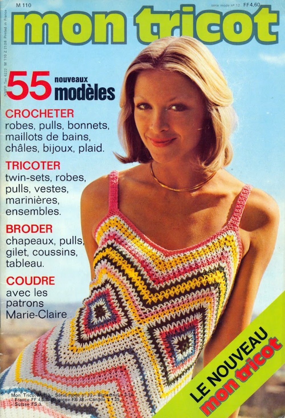 Tutoriel pour tricoter une écharpe en mohair - Marie Claire