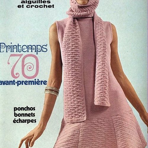 Vintage ans68.grande magazine « votre magazine tricot « en format pdf.