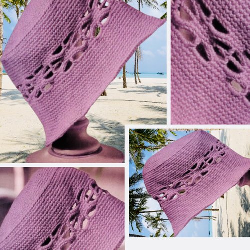 Modèle chic bob-panama pour plage ,coton fait main au crochet.format pdf