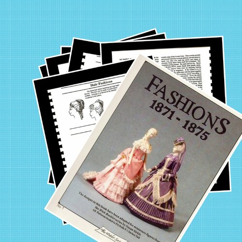 Magazine livre vintage format pdf.modeles vêtements pour barbie,couture.patterns anglais en format pdf