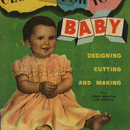 Magazine livre vintage ans 52 en format pdf.modeles robe ,accessoires pour bébé en couture.pattern,tutoriels anglais en format pdf