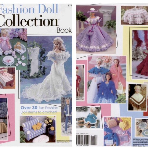 Grande magasine livre vintage format pdf,modèles robes,accessoires,meubles chic pour poupée barbie.patterns, tutoriels en anglais.